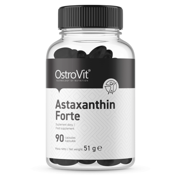 OstroVit Astaxanthin Forte 4 mg / 90 Гел капсули